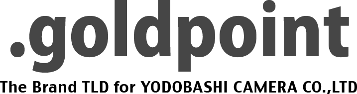 .goldpoint - The Brand TLD for YODOBASHI CAMERA CO.,LTD